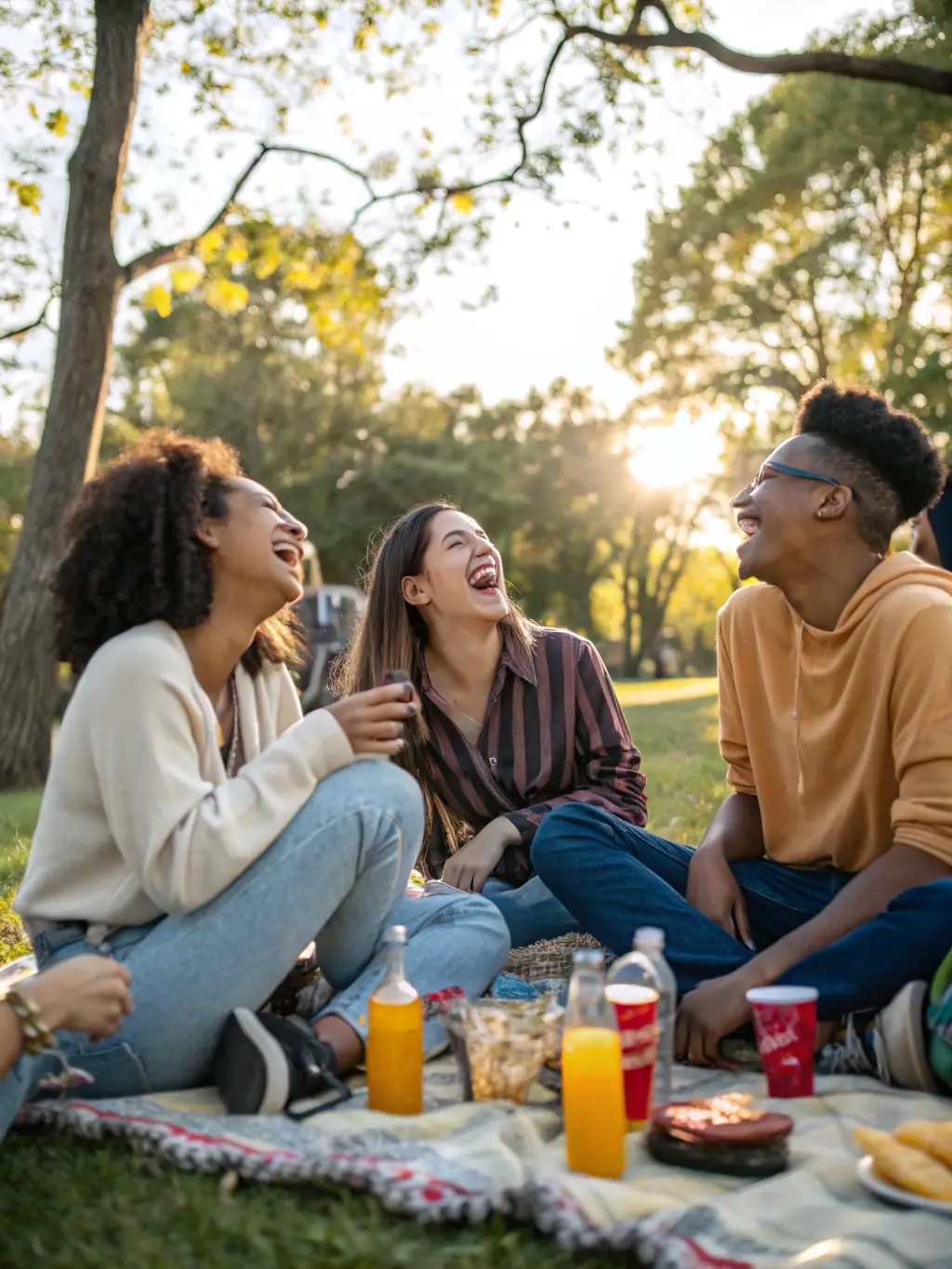A group of ARCNJDA members socializing after a training session, emphasizing the strong sense of community and friendship within the club.